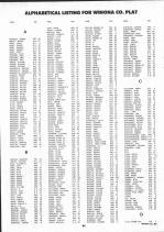 Landowners Index 011, Winona County 1992